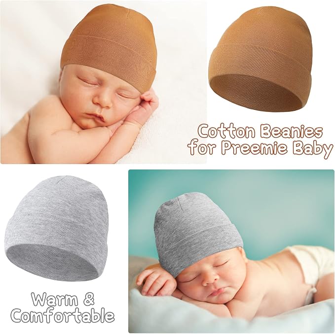 Newcotte 6 Preemie Hats - Image 5