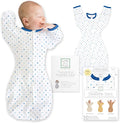 SwaddleDesigns Transitional Swaddle Sack, Arms Up Half-Length Sleeve & Mitten by SwaddleDesigns