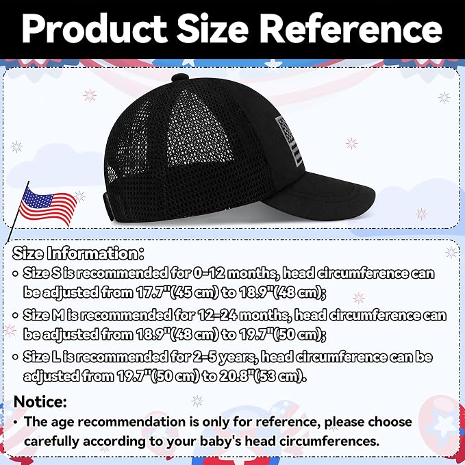 Olreco Baby Baseball Cap Toddler Baseball Hat - Image 6