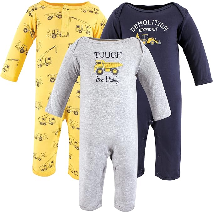 Hudson Baby unisex-child Cotton Coveralls by HudsonBaby