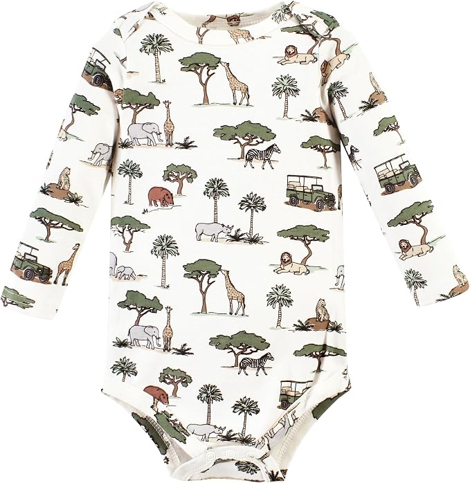 Hudson Baby Unisex Baby Cotton Bodysuits - Image 4
