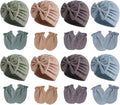 Newborn Baby Girl Hats Mittens Set Cotton by MKYSZLTSOCKS-EnjoyComfort