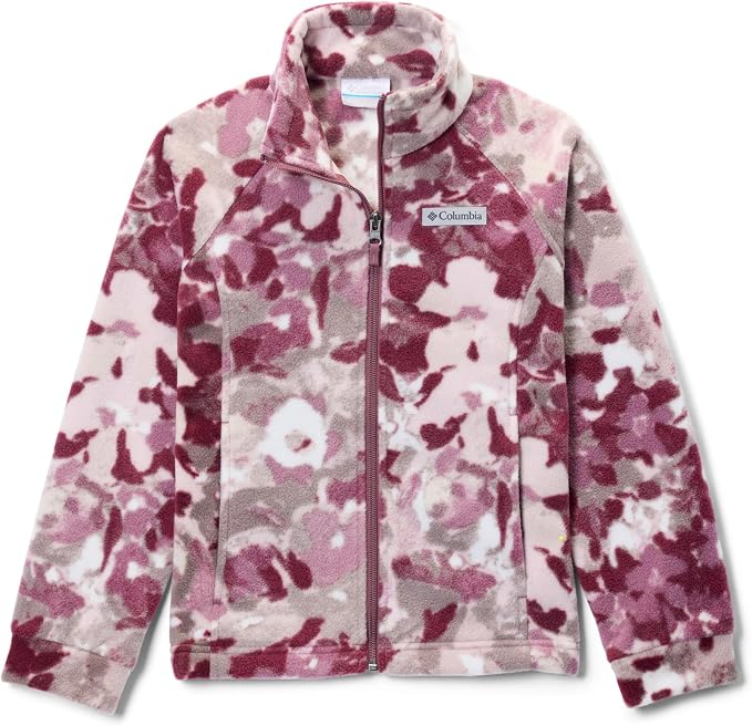Columbia Youth Girls Benton Springs II Printed Fleece Jacket by Columbia