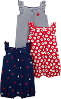 Simple Joys by Carter's Baby Boys 3 pack Snap up Rompers by SimpleJoysbyCarters