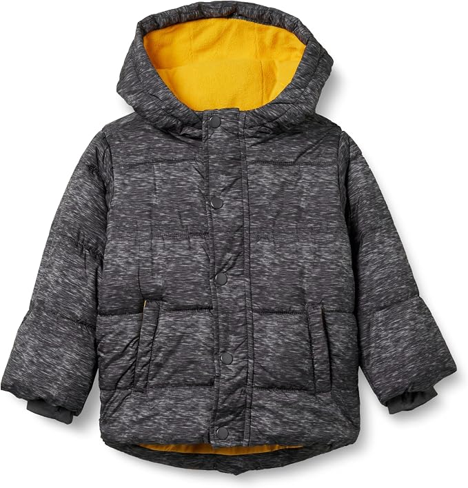 Amazon Essentials Babies, and Boys' Heavyweight Hooded Puffer Jacket by AmazonEssentials