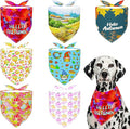 7 Pack Fall Dog Bandanas for Large Dogs Breed 33 Inch XL Autumn Dog Bandana by Bestwishforyou