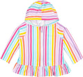 Gerber Baby & Toddler Girls Zipper Hoodie Terry Swimsuit Cover Up by Gerber