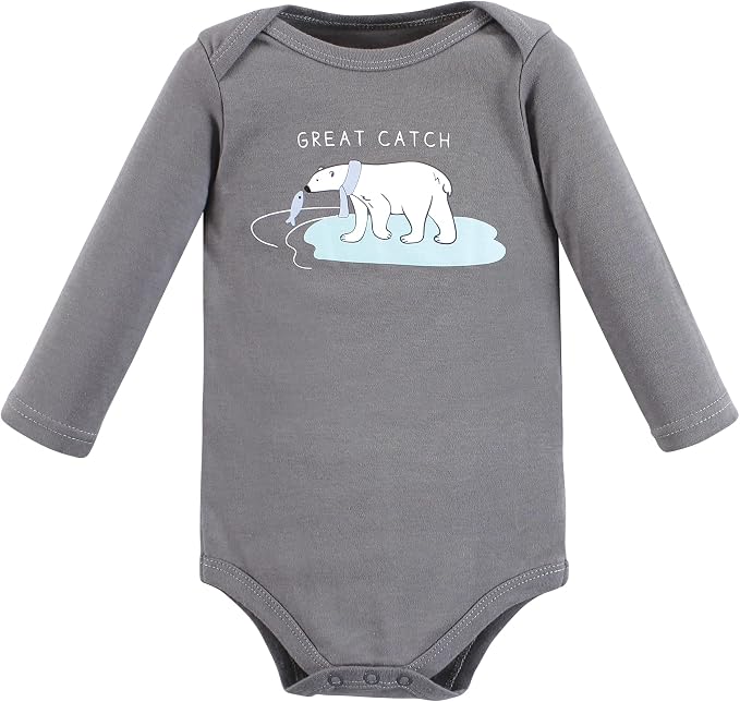 Hudson Baby Unisex Baby Cotton Bodysuits - Image 6
