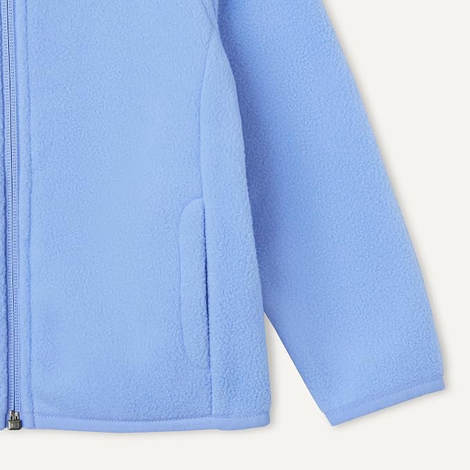 Amazon Essentials Unisex Kids' Polar Fleece Full-Zip Mock Jacket - Image 5