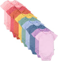 HonestBaby 10-pack Short Sleeve Bodysuits One-piece by HonestBaby