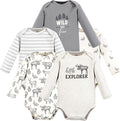 Touched by Nature Unisex Baby Organic Cotton Long-Sleeve Bodysuits by TouchedbyNature