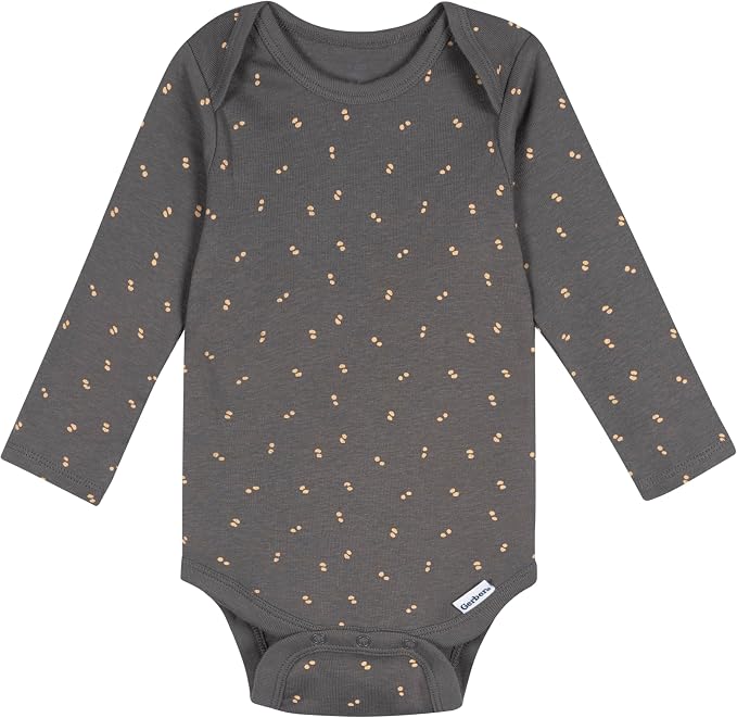 Gerber Baby 6 Pack Long-sleeve Onesies Bodysuit - Image 2