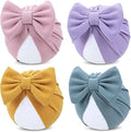 Cinaci 4 Pieces Baby Girls Turban Hats by Cinaci