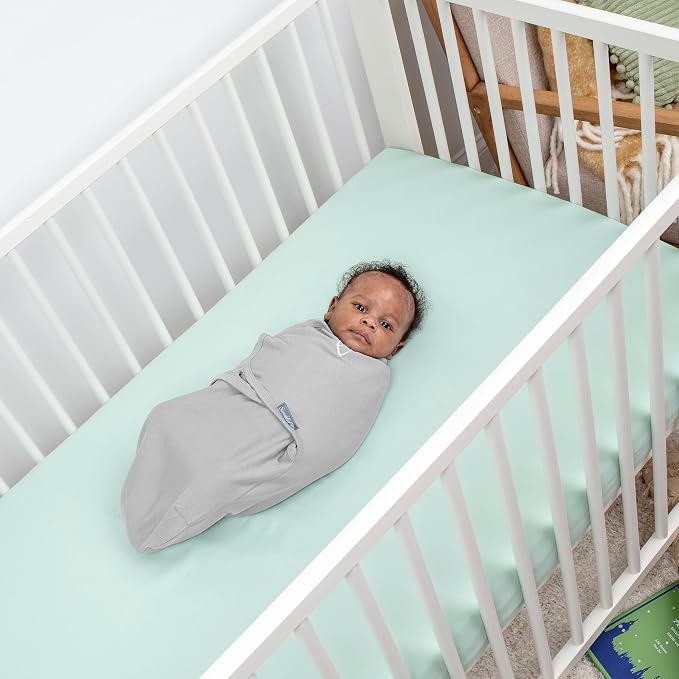 SwaddleMe by Ingenuity Original Swaddle, 100% Cotton, Improves Sleep & Calms - Image 18