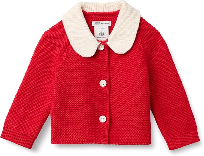 Amazon Essentials x Sofia Grainge Unisex Toddlers and Babies' Peter Pan Collar by AmazonEssentials