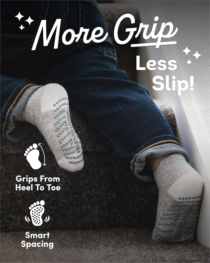 Fruit of the Loom Cotton Grip Socks - Image 2