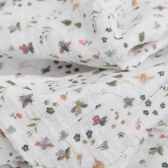 Little Unicorn Muslin Swaddle Blanket - Image 2