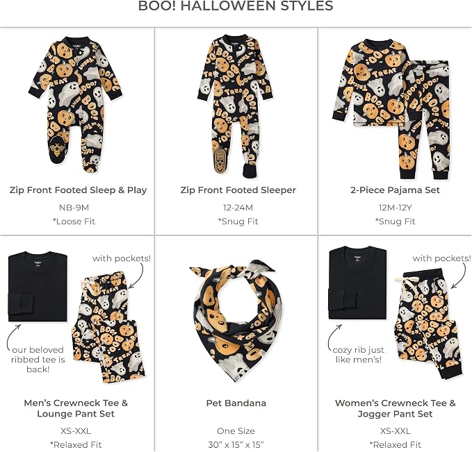 Burt's Bees Baby Matching Family Jammies, Organic Cotton, Holiday Pajamas - Image 2
