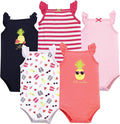 Hudson Baby Unisex Baby Cotton Sleeveless Bodysuits by HudsonBaby