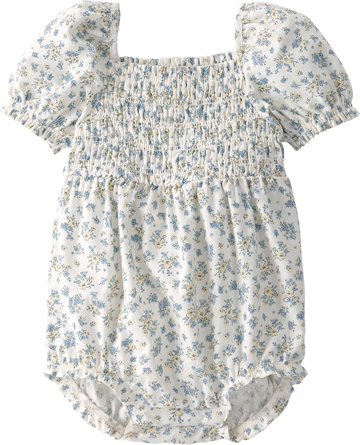 little planet by carter's Unisex Baby Waffle Knit Button-Front Jumpsuit made by LittlePlanet