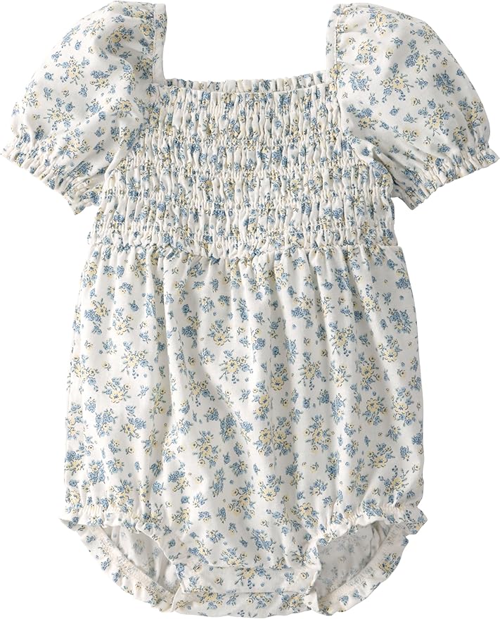 little planet by carter's Unisex Baby Waffle Knit Button-Front Jumpsuit made by LittlePlanet