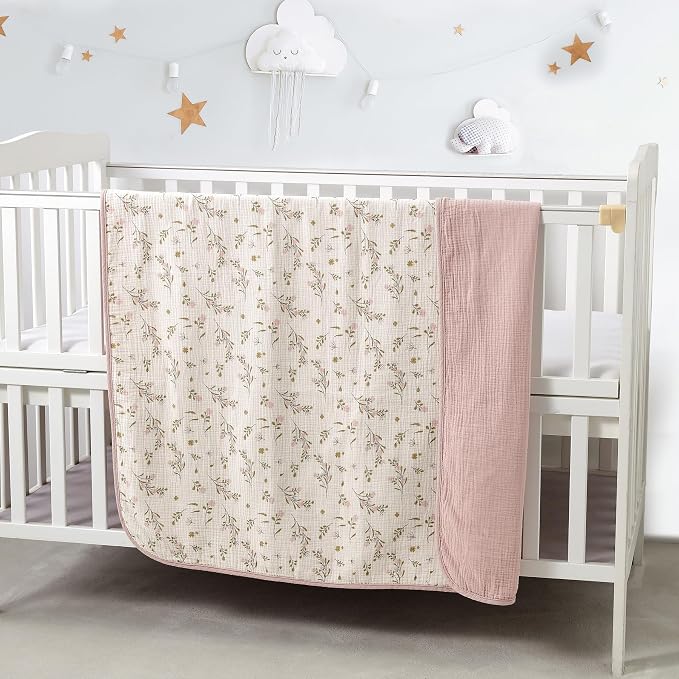 CREVENT 2Pcs 30''X40'' Cute Cozy Fluffy Warm Baby Blankets - Image 3