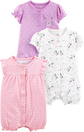 Simple Joys by Carter's Baby Boys 3 pack Snap up Rompers by SimpleJoysbyCarters