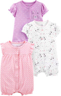 Simple Joys by Carter's Baby Boys 3 pack Snap up Rompers by SimpleJoysbyCarters