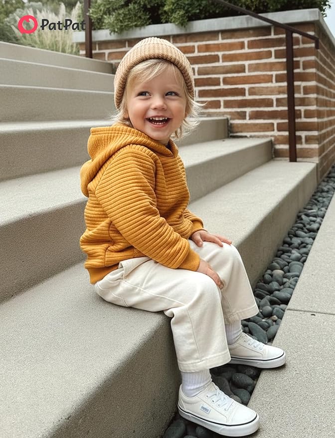 PATPAT Toddler Boy Long Sleeve Hoodie - Image 3