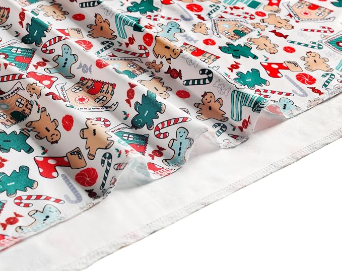 Newborn Swaddle Blanket Set, Matching Beanie - Image 3