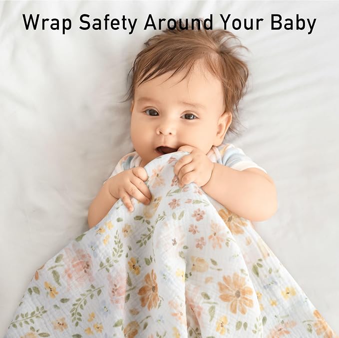 GLLQUEN BABY Muslin Swaddle Blankets - Image 4
