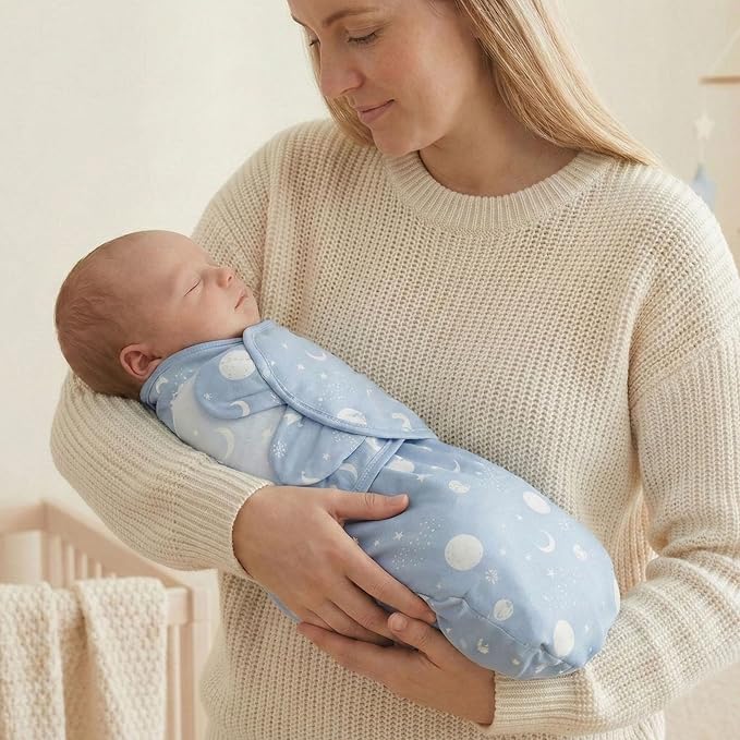 GLLQUEN BABY Swaddles for Newborns 0-3 Months, Adjustable & Easy Fastener | - Image 2