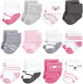 Hudson Baby Basics Unisex Baby Cozy Terry Baby Sock 12-Pack by HudsonBaby