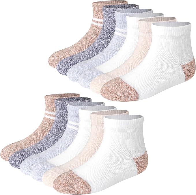 Hanes Toddler Ankle and Low Cut Socks, Pure Comfort Socks - Image 2