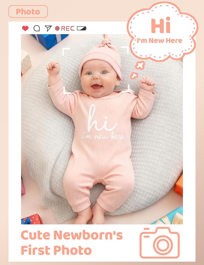 Babymine Newborn Coming Home Outfit Unisex Baby Clothes - Image 2