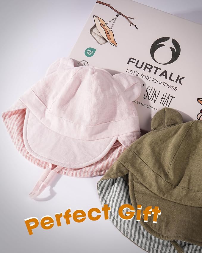 FURTALK Baby Sun Hat UPF 50+ Toddler Hat - Image 4