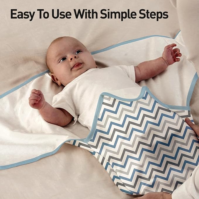 GLLQUEN BABY Swaddles for Newborns 3-6 Months, Adjustable & Easy Fastener | - Image 3