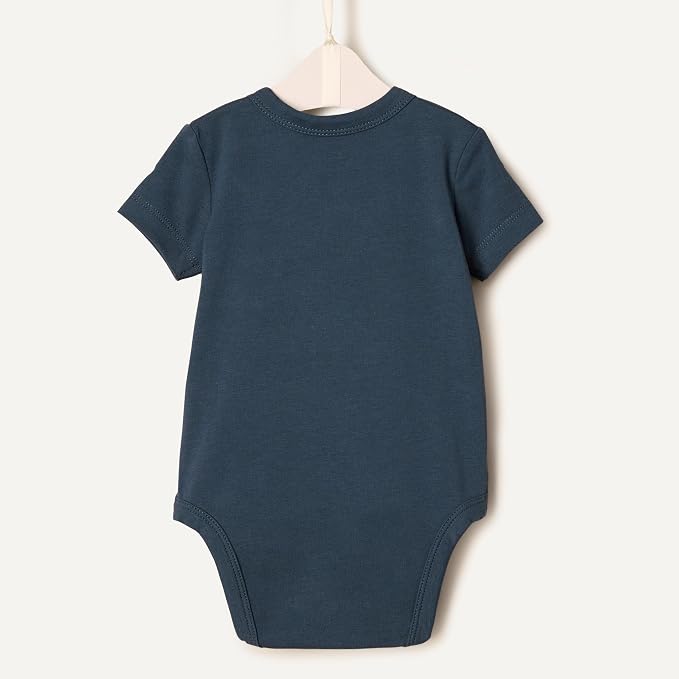 Amazon Essentials x Sofia Grainge Unisex Babies' Side Snap Short Sleeve Bodysuit - Image 5
