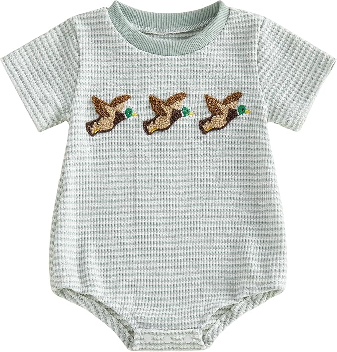 Newborn Baby Boy Girl Summer Clothes Funny Print Sweatshirt Romper Oversized by Lucikamy