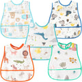 R HORSE 5Pcs Baby Feeding Bibs by RHORSE