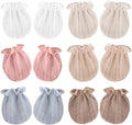 BQUBO Baby Mittens No Scratch Cotton Newborn Infant Glove Soft Skin-friendly by DRESHOW