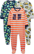 Simple Joys by Carter's Baby Boys Loose-Fit Flame Resistant Fleece Footed by SimpleJoysbyCarters