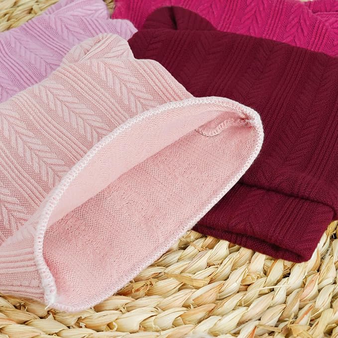 BQUBO Newborn Baby Hats Bear Ears and Mittens Sets Preemie Caps Baby Boy Girl - Image 6