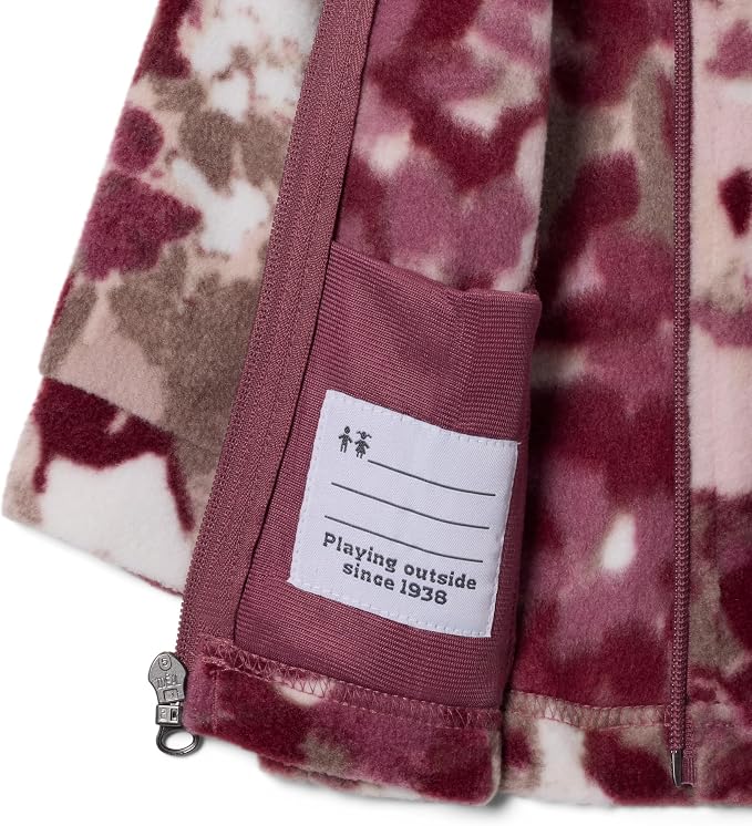 Columbia Youth Girls Benton Springs II Printed Fleece Jacket - Image 4