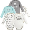 Touched by Nature Unisex Baby Organic Cotton Long-Sleeve Bodysuits by TouchedbyNature