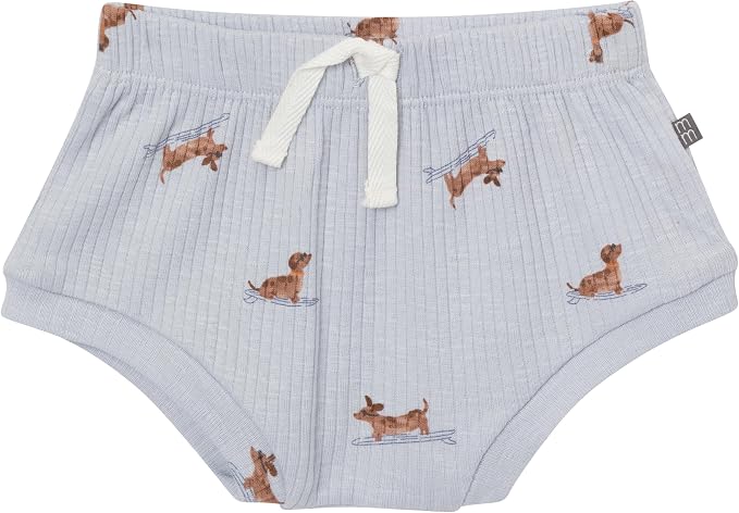 Modern Moments by Gerber Baby 4-Pack Short Sleeve Bodysuits & Shortie Set - Image 3