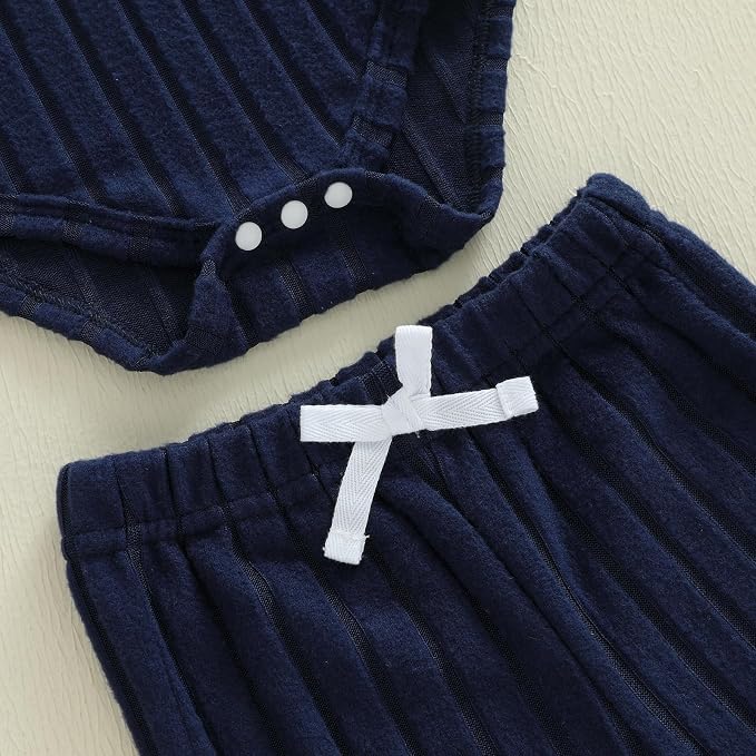 Douhoow Infant Baby Fall Clothes Boy Girl Plaid Hoodie Sweatshirt Romper - Image 7