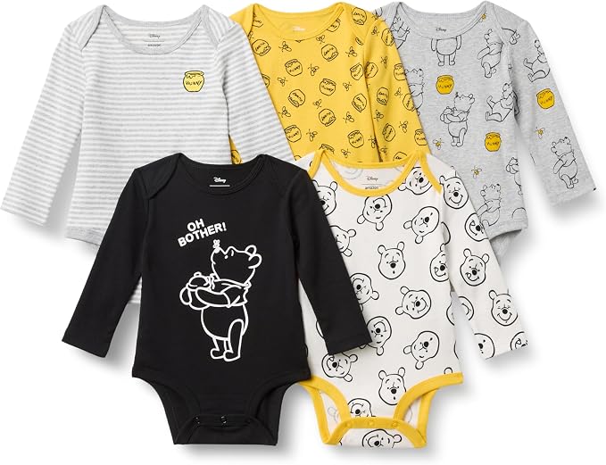 Amazon Essentials Disney | Marvel | Star Wars Unisex Babies' Long-Sleeve by AmazonEssentials