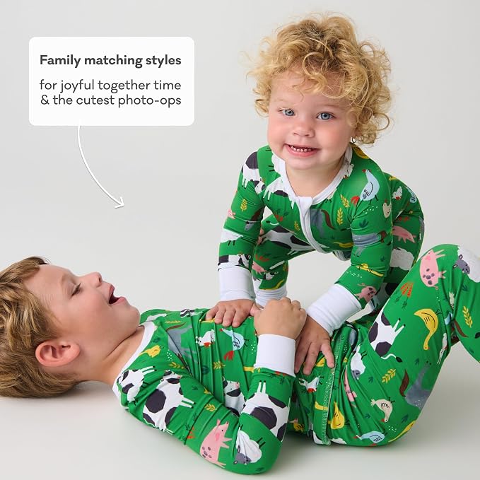 Little Sleepies Pajamas for Baby Boys & Girls, Viscose from Bamboo Baby Pajamas - Image 6