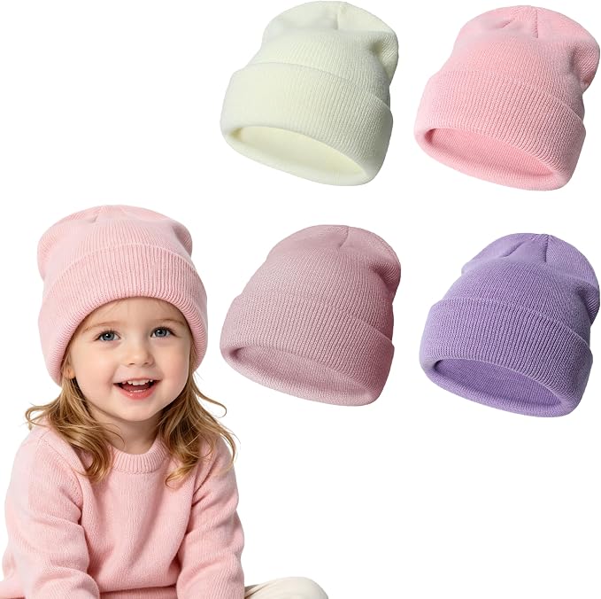 Toddler Winter Hat Baby Kid Beanies Boys Hats Knit Winter Caps Infant Girls | 4 by UrbanVirgin